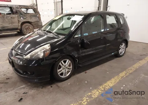 2007 Honda Fit Sport z USA, uszkodzony, nr VIN JHMGD38617S062646